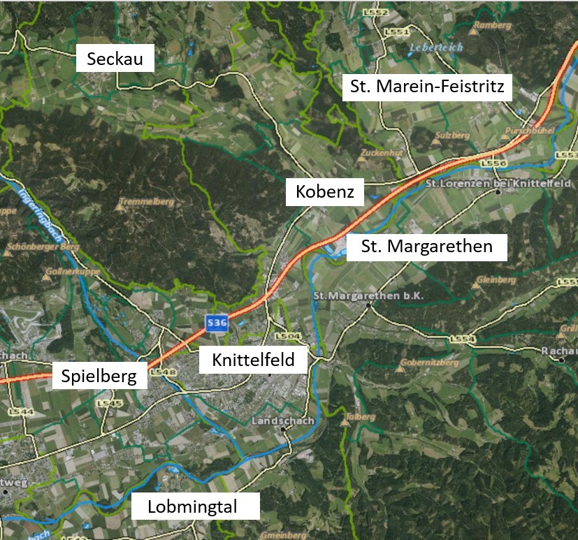 Kanalnetz des AWV-Knittelfeld